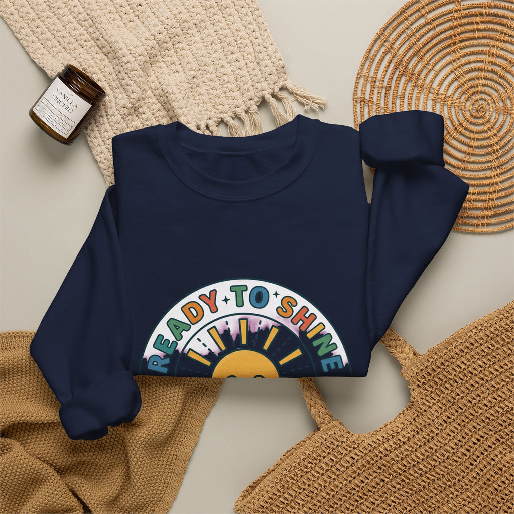 Ready to Shine Sweatshirt | First Day of School, Grade Personalization