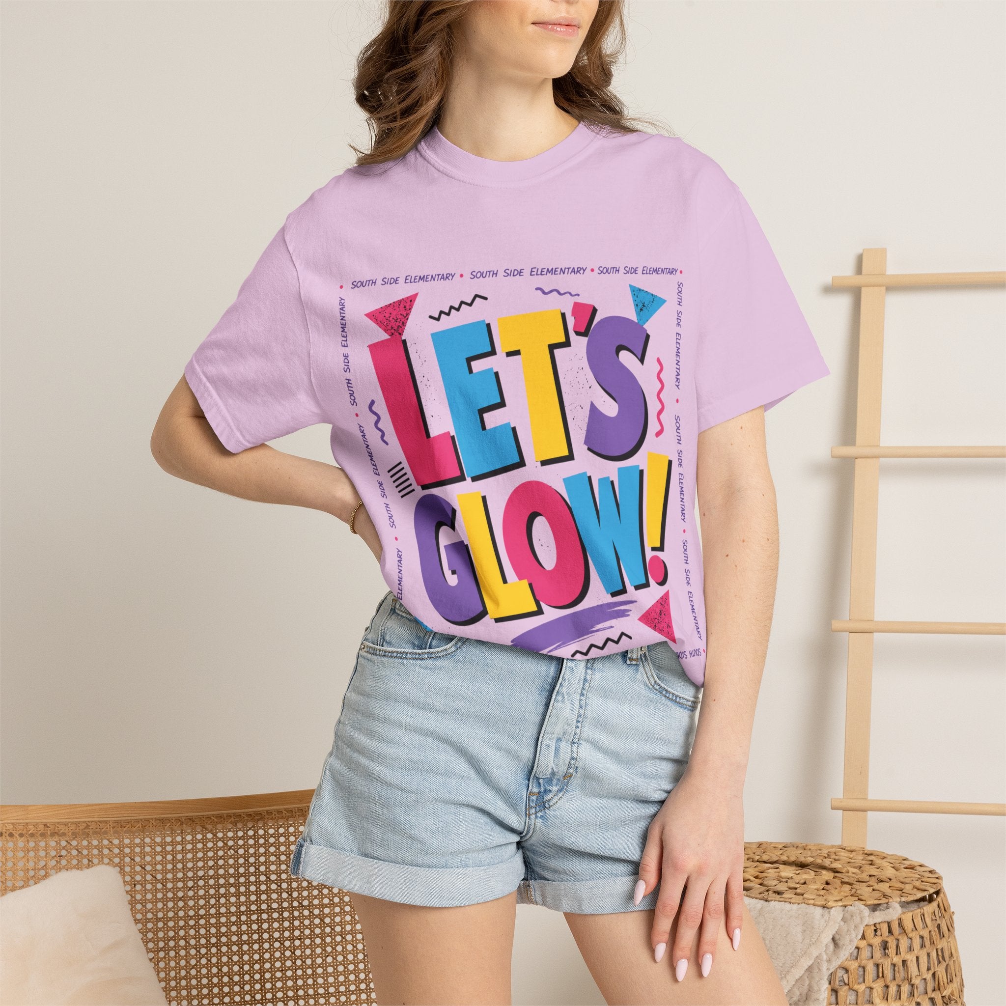 Let's Glow! (Saved by the Bell) T-shirt