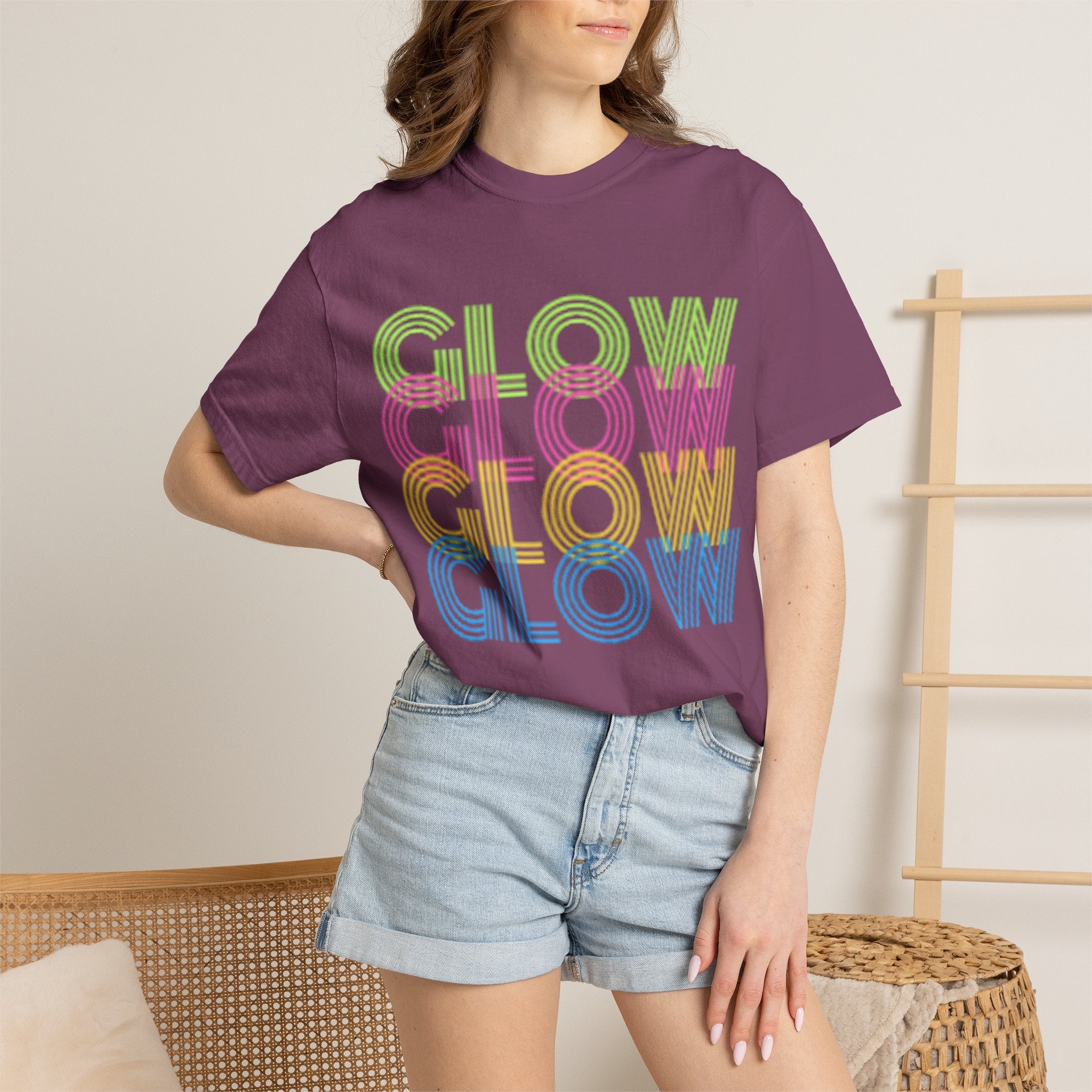 GLOW Unisex Garment-Dyed T-shirt