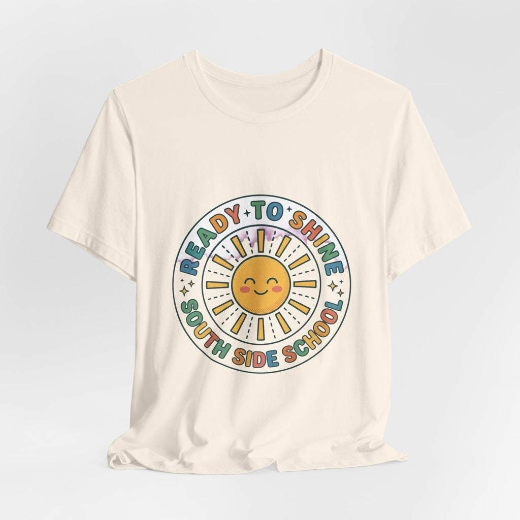 Ready to Shine Sun Graphic Tee | First Day of School, Grade Personalization